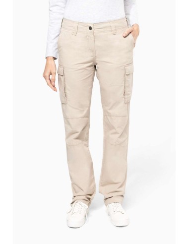 K-KA746-LADIES' LIGHTWEIGHT MULTIPOCKET TROUSERS